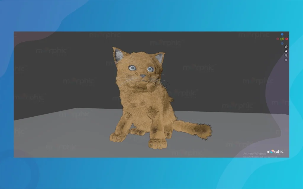 a Fluffy Stop Motion Cat in Blender By The Morphic Studio