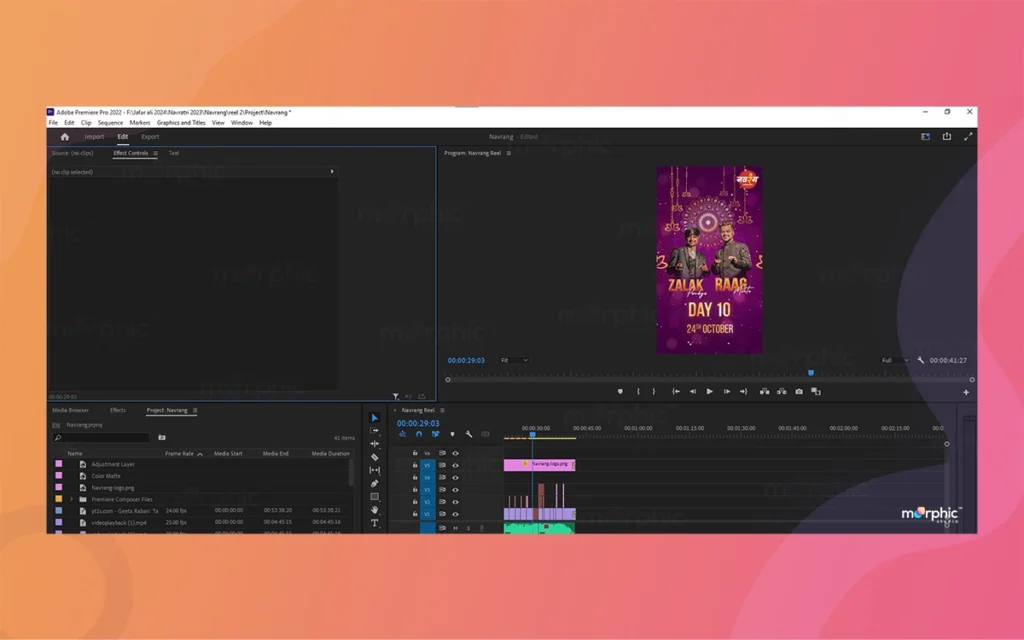 Animation Content in Adobe Premiere Pro By The Morphic Studio