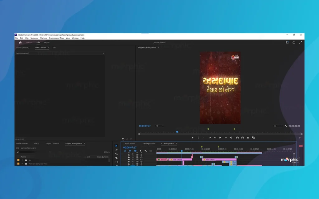 Text Animations in Adobe Premiere Pro By The Morphic Studio