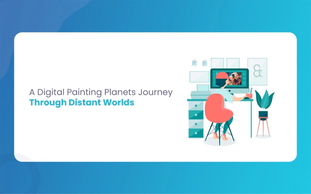 Digital Painting Planets