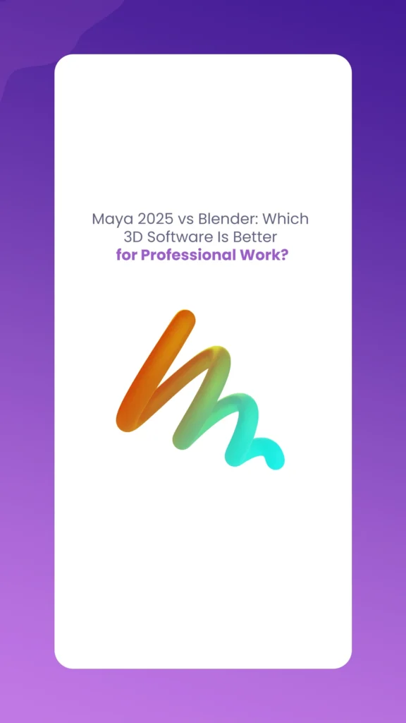 Maya 2025 vs Blender 
